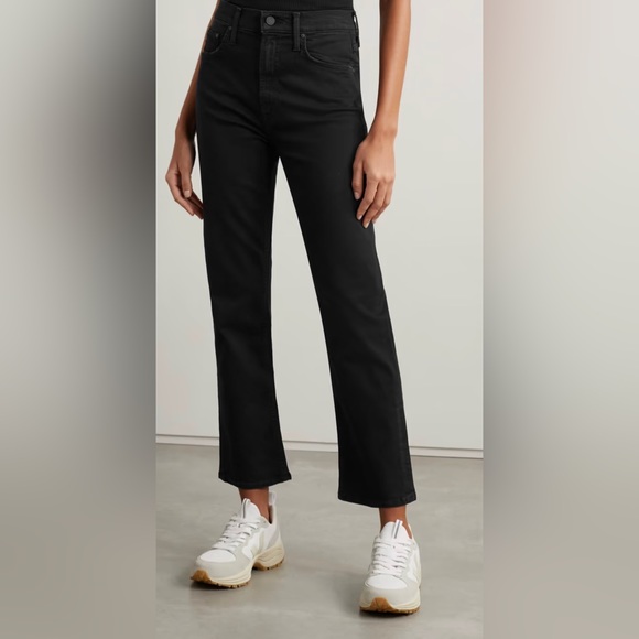 MOTHER RIDER HIGH-RISE STRAIGHT LEG JEANS - Picture 3 of 4